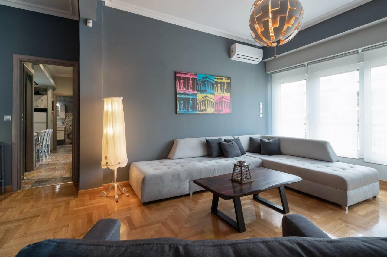 Modern & Stylish Apt At The Heart Of Athens Daire Dış mekan fotoğraf