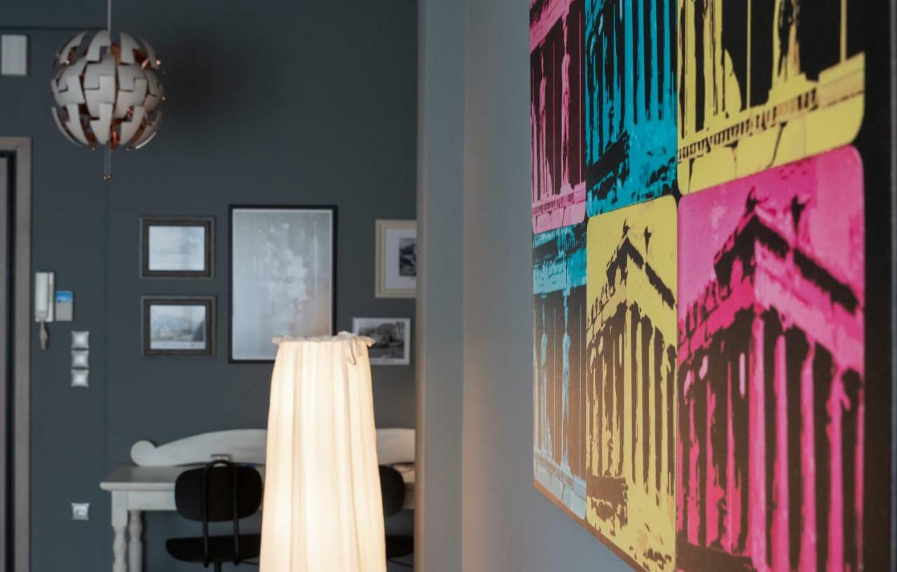Modern & Stylish Apt At The Heart Of Athens Daire Dış mekan fotoğraf